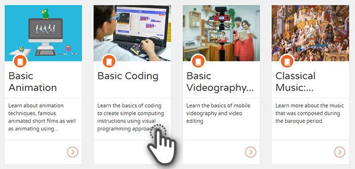 Course Enrolment Step 2